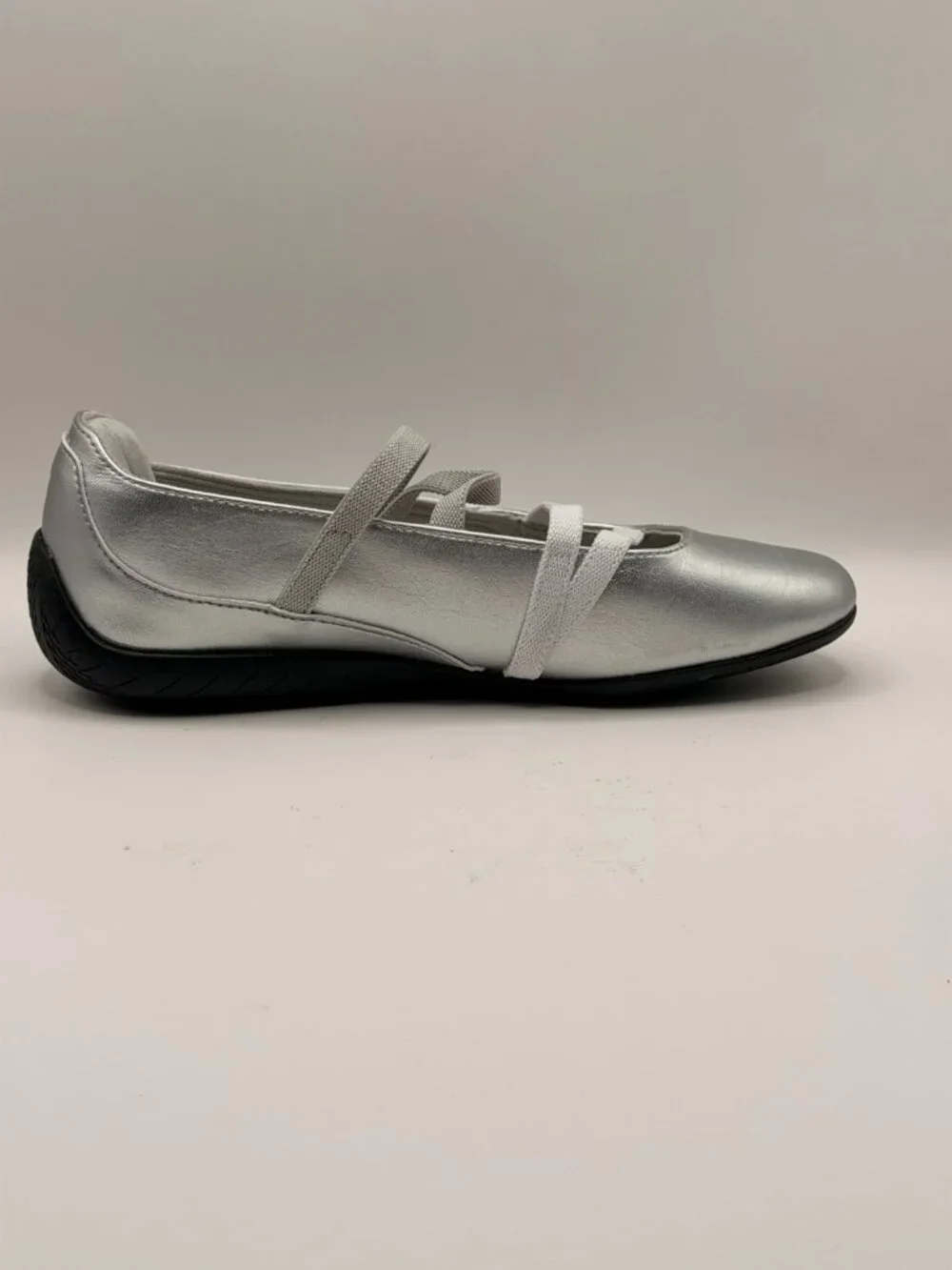 Puma Womens Speedcat Ballet Metallic Ballet Sneakers Sz 8 M